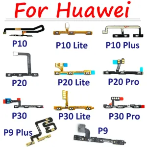 Volume e substituição do botão lateral para huawei, novo, testado, para p9 plus, p10 lite, p20 pro, p30, p40 lite, e, p40 lit...