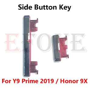 Para huawei y9 prime 2019/honor 9x 2018 botão liga/desliga volume para cima e para baixo botão lateral chave