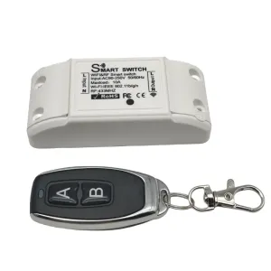Tuya WiFi Módulo Interruptor Inteligente, Suporta Smart Life App, Interruptor de Controle Remoto, Voz Relé Temporizador, Goog...