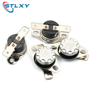 Interruptor de Temperatura do termostato bimetálico KSD301 0C ~ 350C Controle Térmico 85C 95C 105C 125C 135C 145C 180C 250C 3...