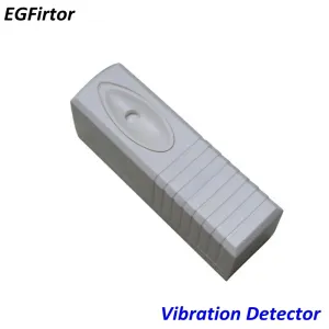 Detector De Vibração Com Fio Para Segurança Doméstica, Alarme Inteligente, Sensor De Choque, Sistema De Alarme Contra-roubo, ...