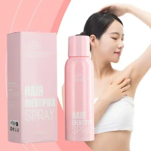 Pulverizador indolor da remoção do cabelo, cuidados com o corpo, pés e axila, inibidor facial do tratamento do cabelo, depila...
