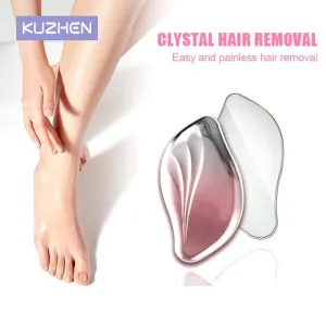 Crystal Hair Eraser Epilator, remoção indolor de pêlos, removedor de corpo mágico, remove dor sedosa sem dor para cabelos, ho...