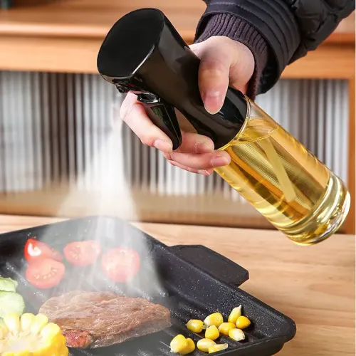 Cozinha Cozinhar Azeite Spray Garrafa, Armazenamento Contínuo, Cozimento De Churrasco, Recipientes De Pulverizador De Molho D...