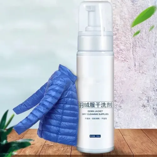 Agente de limpeza a seco, spray sem lavagem, mousse de lavanderia, remoção de mancha, mancha de óleo, roupas, espuma
