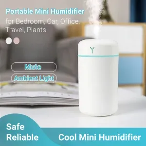 420ml portátil mini umidificador de ar elétrico névoa fria umidificador usb desktop para o quarto do bebê viagem carro escrit...