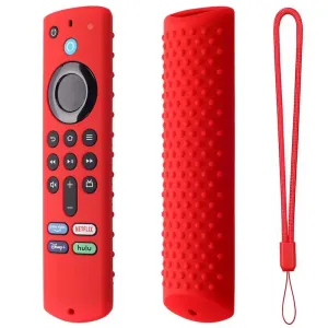 Firestick-4K TV Stick Silicone Case, tampa do controle remoto, lavável, à prova de choque, Fire TV Stick Sleeve, Consumer Ele...