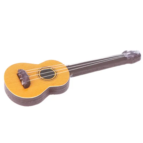 7cm * 2cm mini guitarra casa boneca miniaturas linda bonito jardim de fadas gnome musgo terrário decoração artesanato instrum...