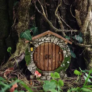Gnome de miniatura de jardim de fadas, pingente de porta e janela, brilho no escuro, ornamentos criativos, artesanato, fada, ...