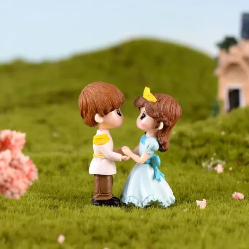 Avô Micro Paisagem Figuras, Ornamentos em miniatura, Decoração de Natal, Figurinhas Do Jardim, Amantes Sweety, Decoração Do L...