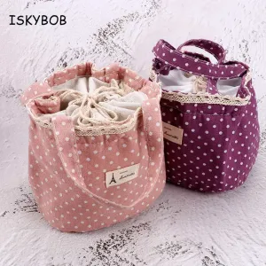 Lancheira feminina com isolamento térmico, bolsa térmica para mulheres