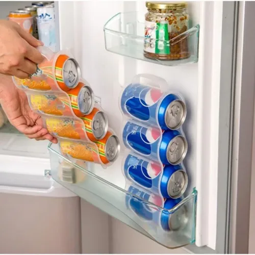 Drink Can Storage Box para cozinha, refrigerante de cerveja, porta-garrafas, geladeira Organizer, Rack Shelf, 1 Pc