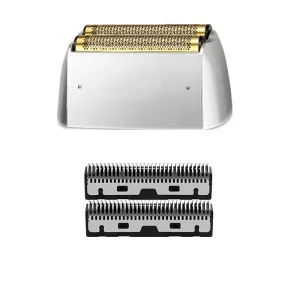 Folha de substituição profissional e lâminas de cortador conjunto adequado para kemei 2026 shaver (ouro ou prata)