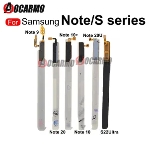 Para samsung galaxy note 9 10 + 20 s23 s24 ultra s22u toque caneta stylus s caneta cabo flexível bobina de indução sem fio co...