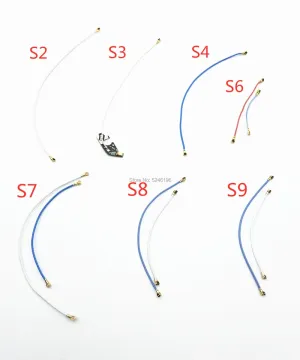 Antena de sinal Wi-Fi cabo flexível para samsung galaxy s2 s3 i9300 s4 i9500 s5 s6 s7 edge s8 s8 + s9 s9 + wi-fi, 1 parte