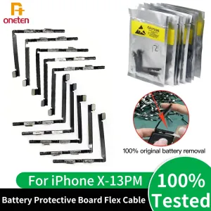 Bateria Placa protetora com cabo Flex, Uso Manutenção, iPhone 6-8P, X, XR, XS, MAX, 11, 12, 13, 14 Pro Max, Reparação da bate...