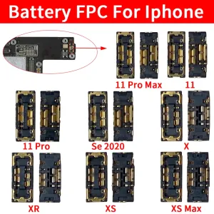 Bateria FPC Connector para iPhone, FPC Interno a Bordo, Clip Plug, Cabo Flex, Peças de Reposição, iPhone 11 Pro Max, SE 2020,...