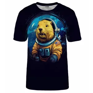 Camiseta gráfica capivara masculina e feminina, fofa estampa em 3D, roupa engraçada casual, blusa infantil Y2K, unissex, cami...