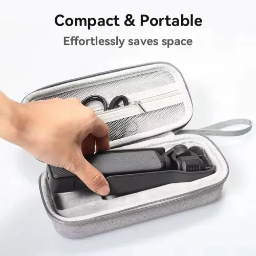 Bolsa de armazenamento para dji osmo pocket 3, bolsa de transporte portátil, durável, portátil, capa protetora dura para dji ...